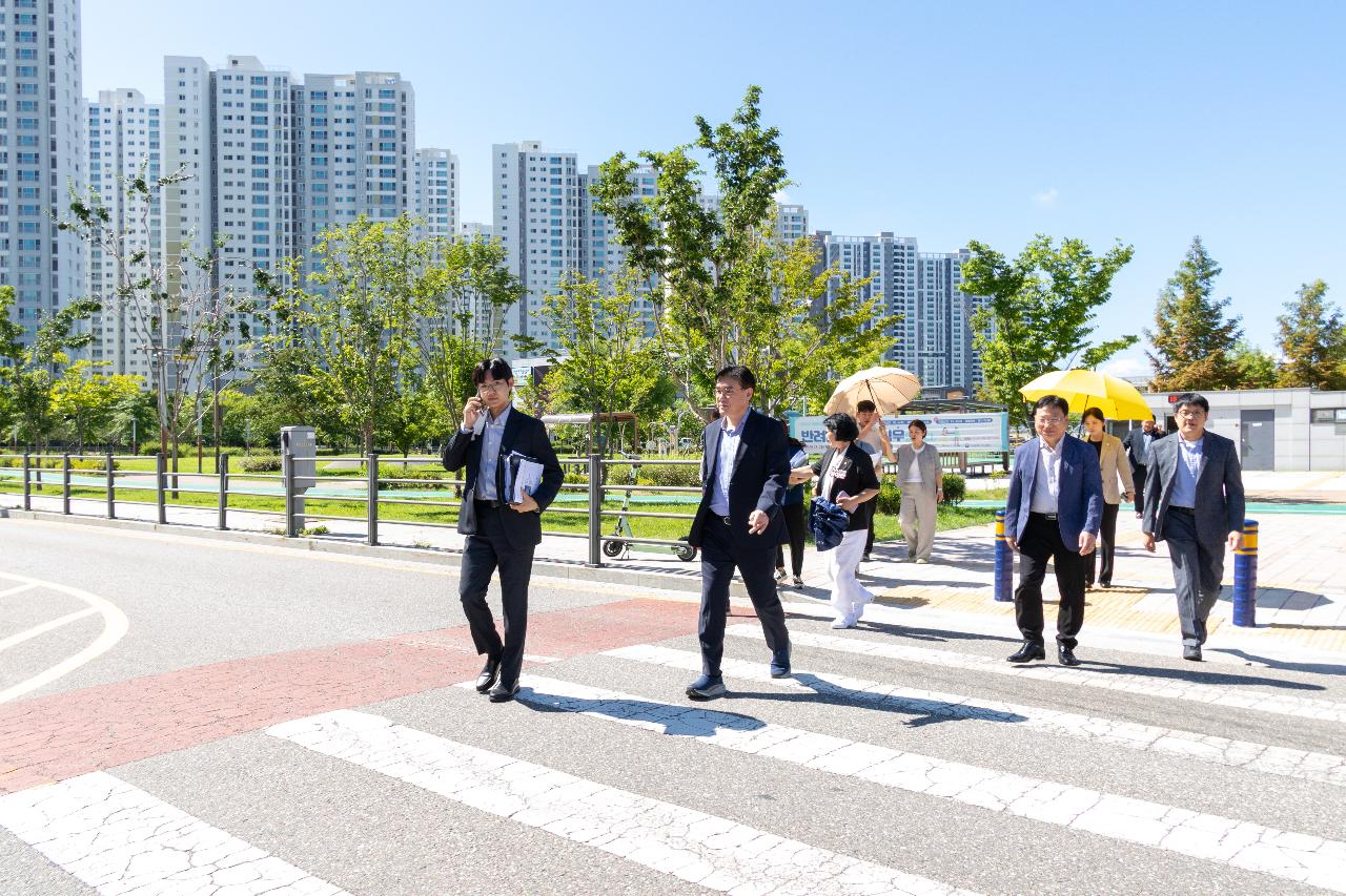 조촌동 민원관련 현장방문