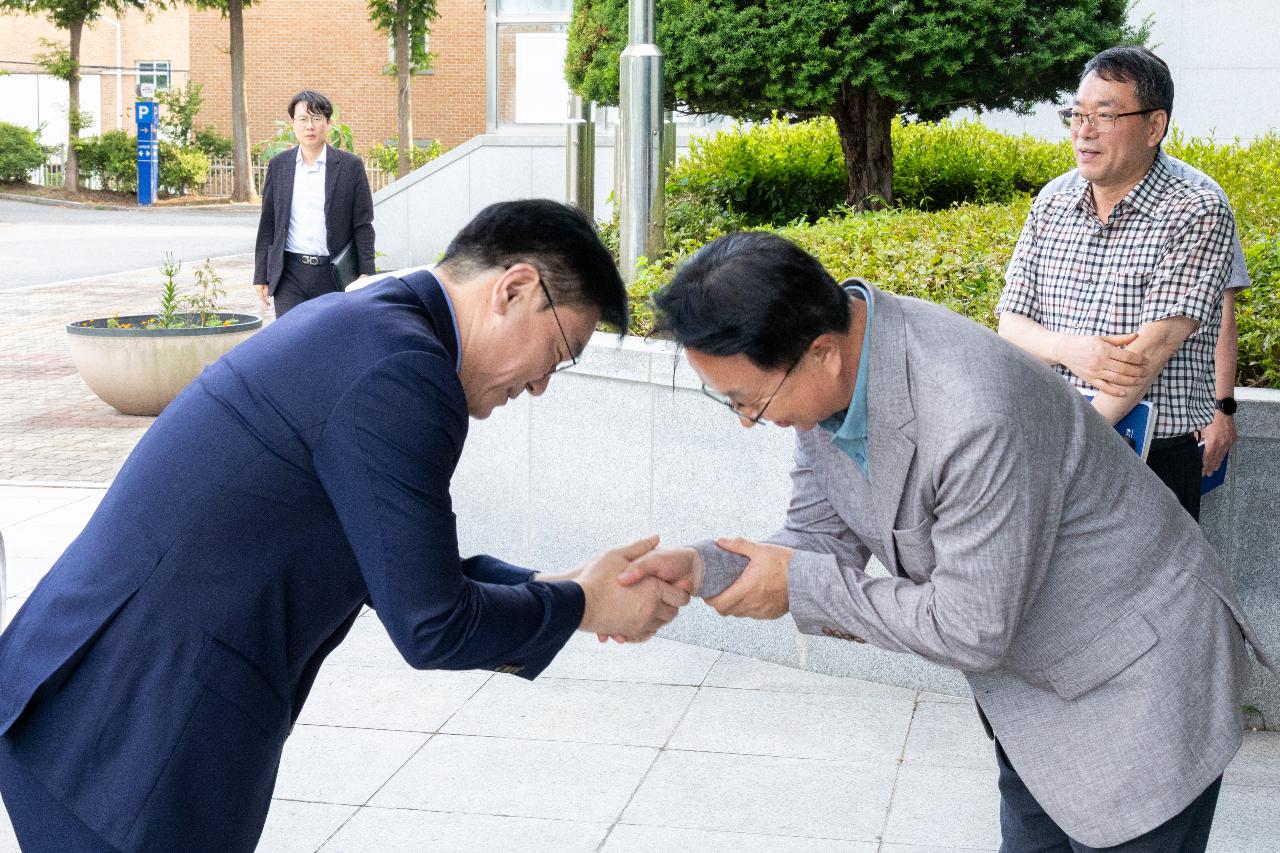 관내 주요기관 방문