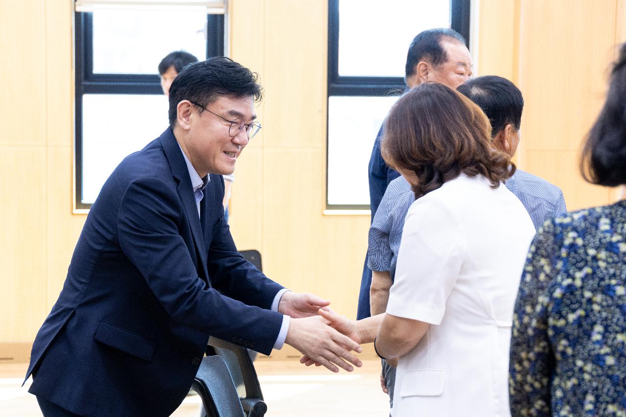 시장과 함께하는 시민대화(회현면)