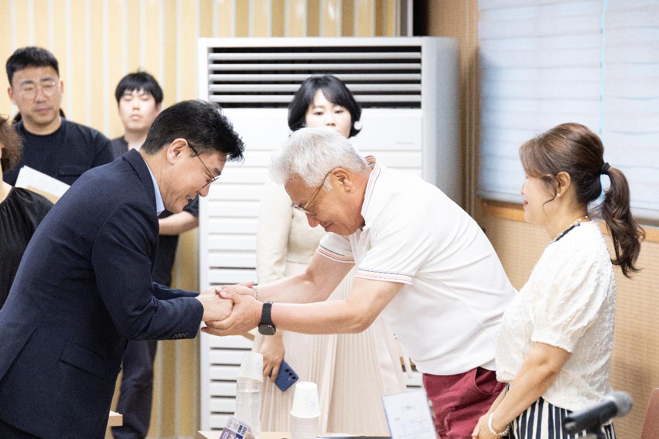 시장과 함께하는 시민대화(구암동)