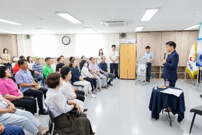 군산시니어클럽 방문