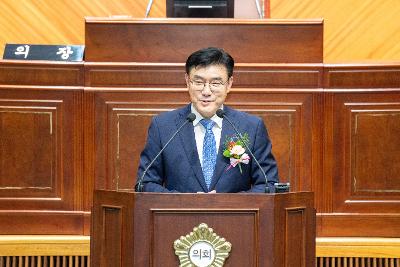 제10대 군산시의회 개원식