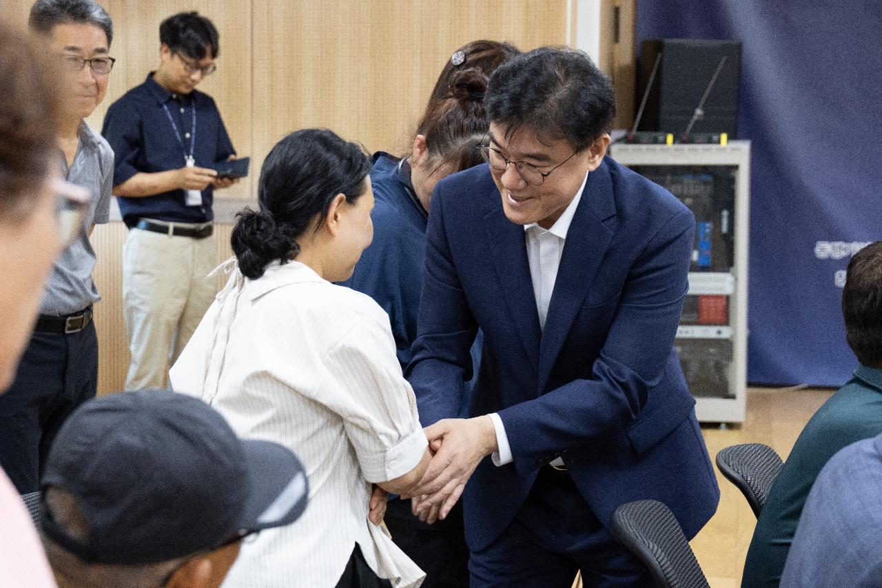 시장과 함께하는 시민대화(소룡동)