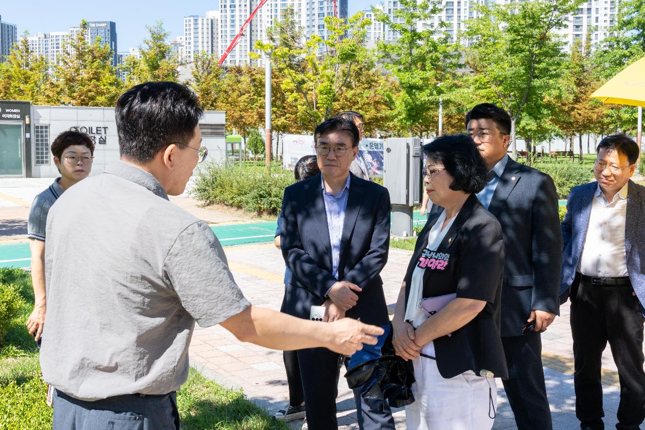 조촌동 민원관련 현장방문