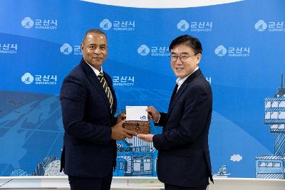 미국 타코마시 자매도시위원회 부위원장 방문