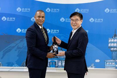 미국 타코마시 자매도시위원회 부위원장 방문