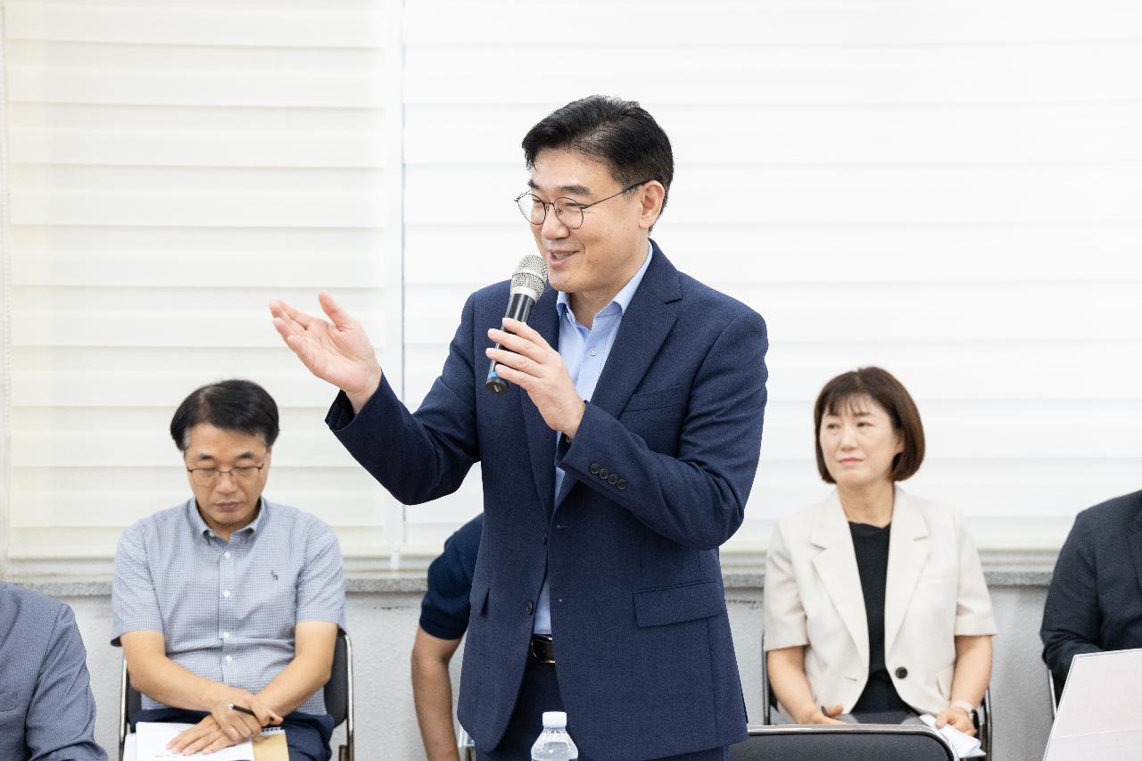 시장과 함께하는 시민대화(옥도면)