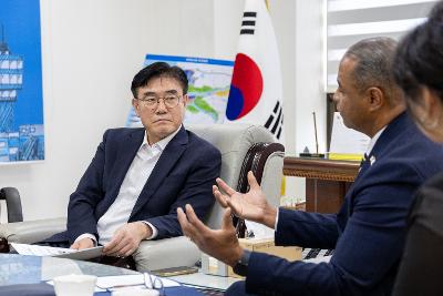 미국 타코마시 자매도시위원회 부위원장 방문