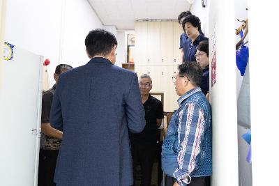 본청 현장 근로자 격려 방문