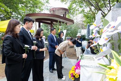 춘고 이인식선생 추모식