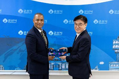 미국 타코마시 자매도시위원회 부위원장 방문