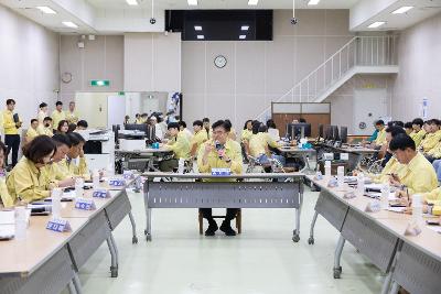 을지훈련 상황보고