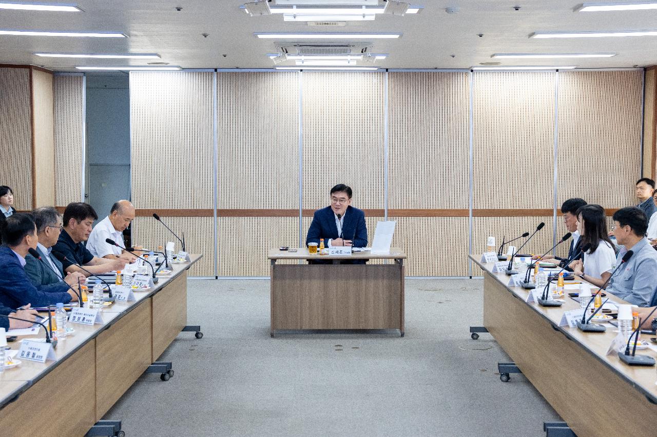 군산시 첨단전략산업 기업 간담회