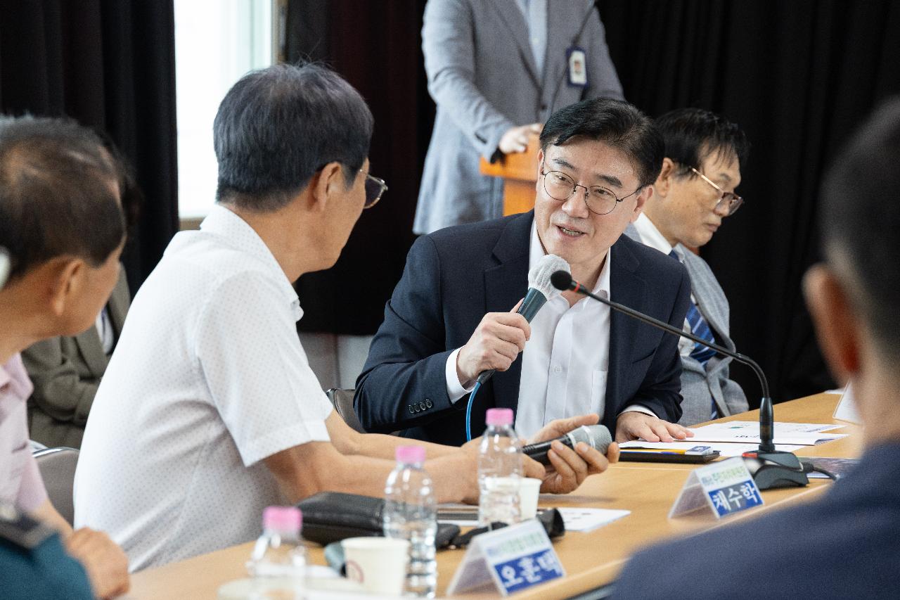 시장과 함께하는 시민대화(성산면)