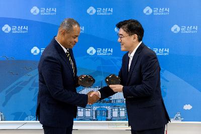 미국 타코마시 자매도시위원회 부위원장 방문