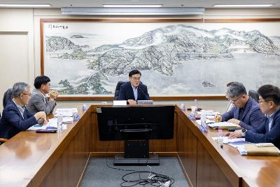 해상풍력 군작전성 협의용역 중간 보고회