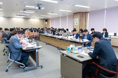민선9기 공약사업 보고회