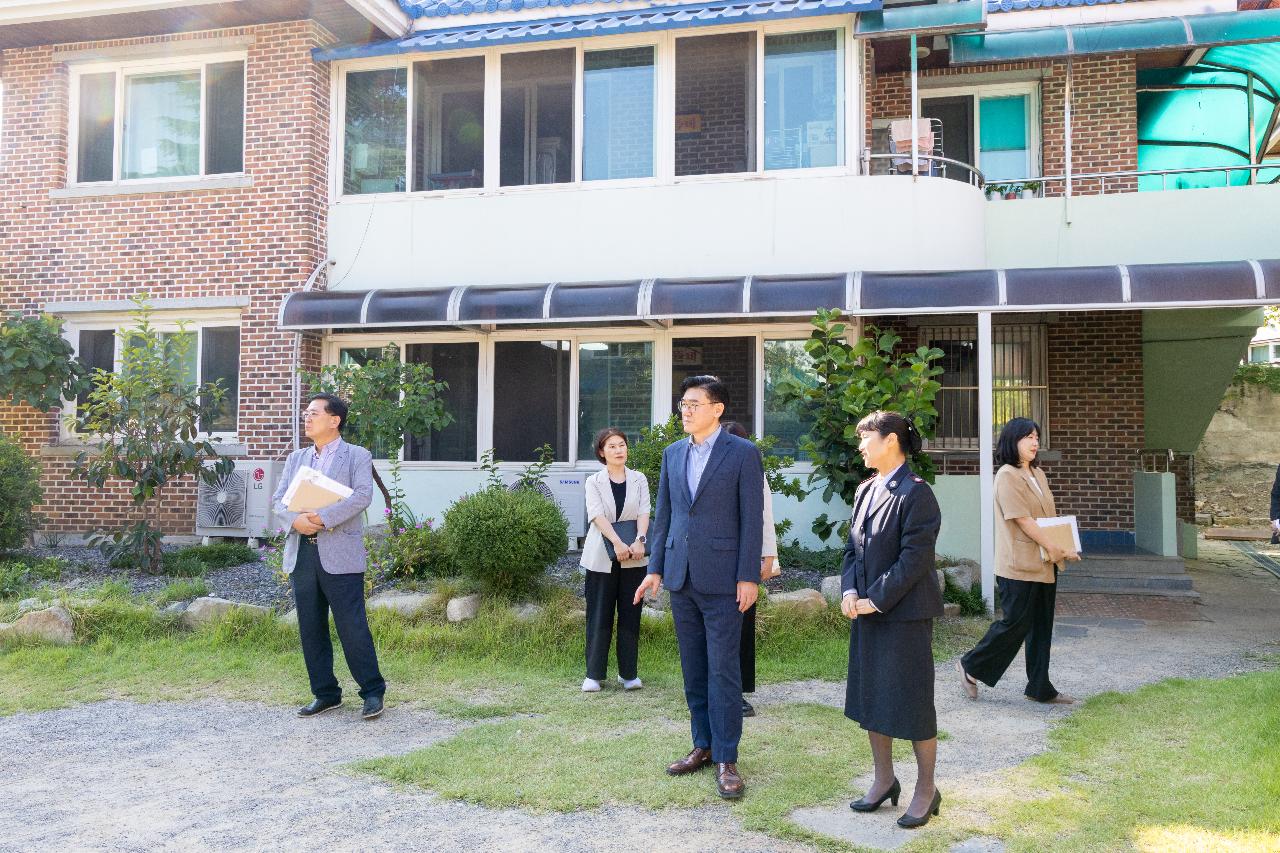 구세군 군산후생원 격려 방문