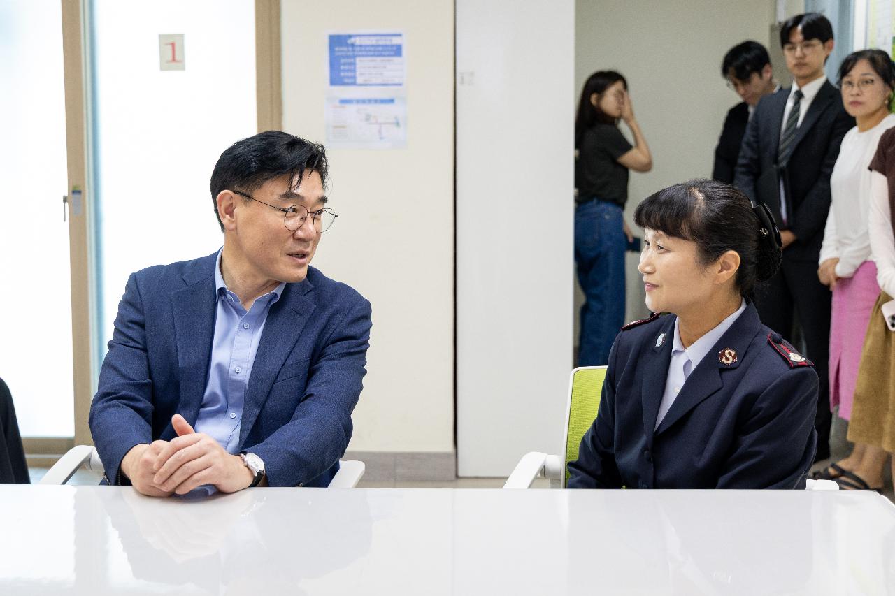 구세군 군산후생원 격려 방문