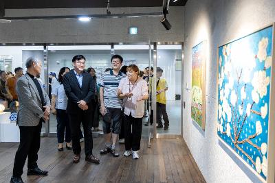 군산시 장애인기관 연합작품전시회