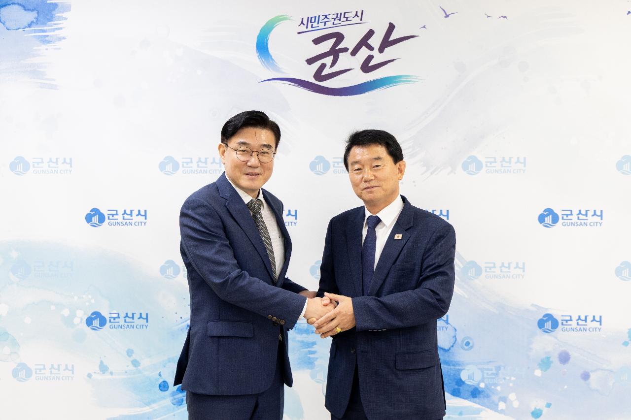 유승광 서천군수 면담
