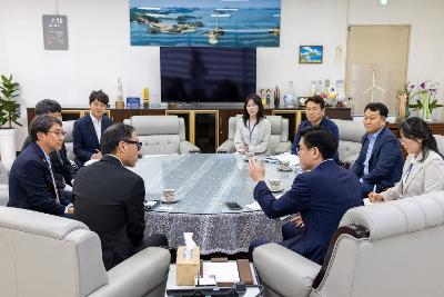 미국 캘리포니아주 풀러턴 시장 간담