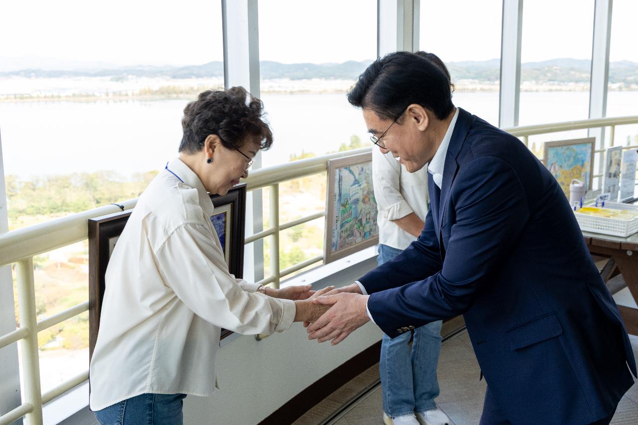 금강미래체험관 현장 방문