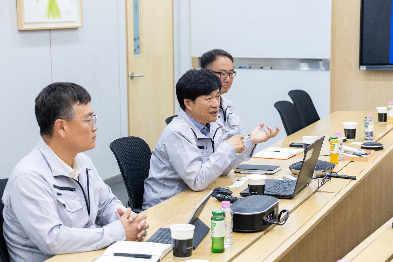국가산단 엔알비 기업 현장 방문