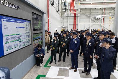 HD건설기계 준공식