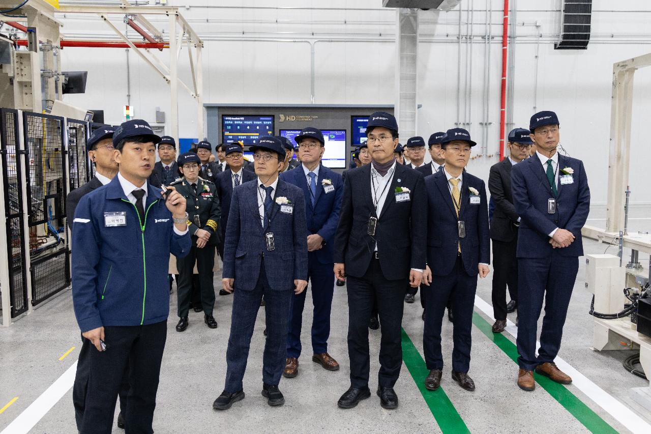 HD건설기계 준공식