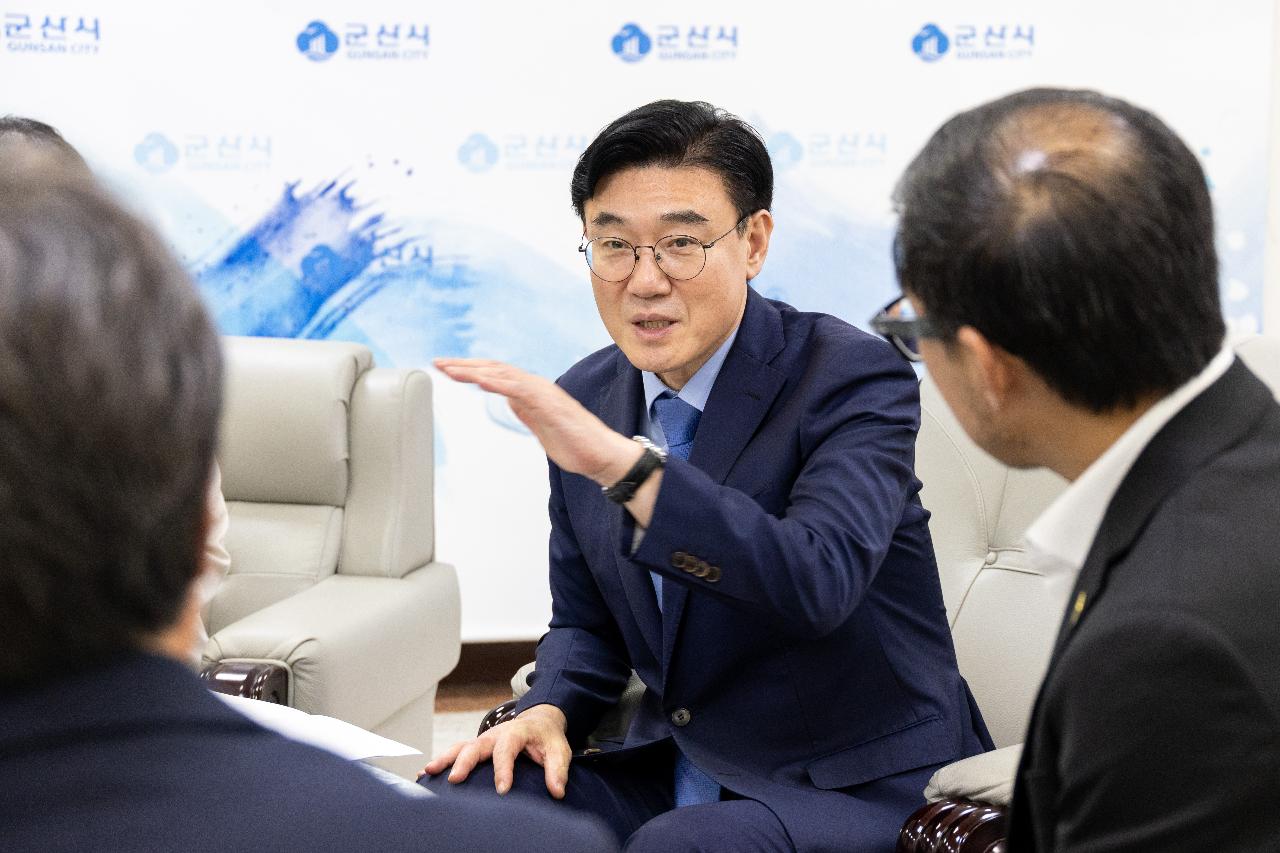 미국 캘리포니아주 풀러턴 시장 간담