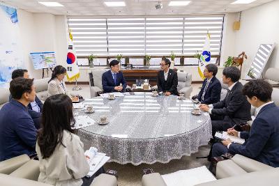 미국 캘리포니아주 풀러턴 시장 간담