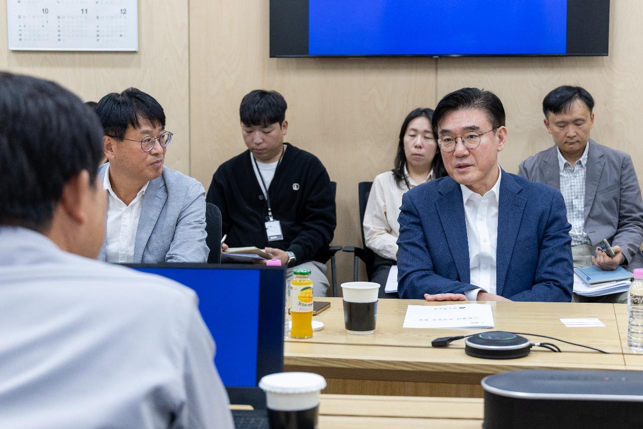 국가산단 엔알비 기업 현장 방문