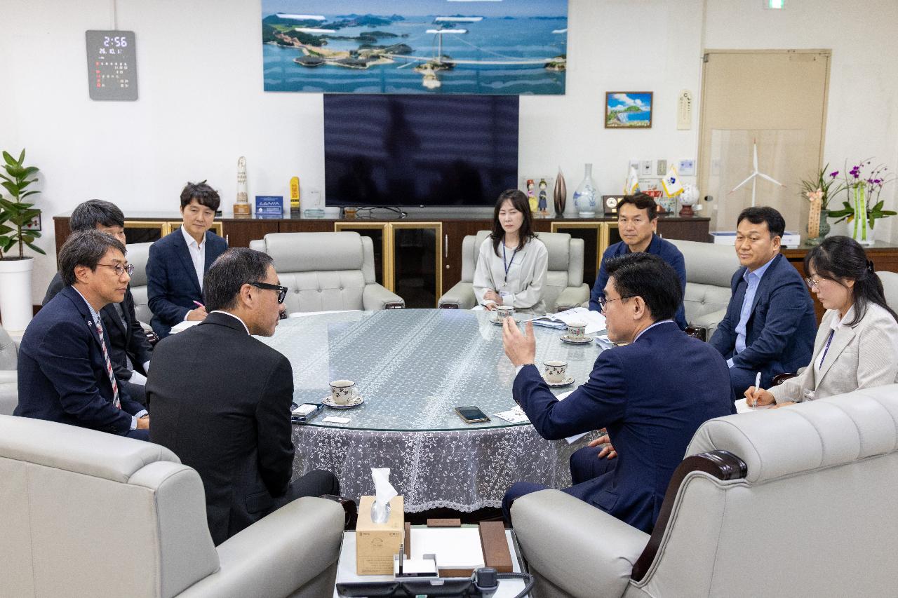 미국 캘리포니아주 풀러턴 시장 간담