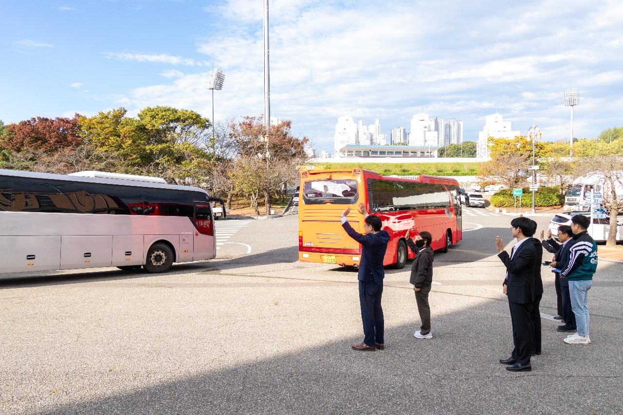 전북 공무직 노사 한마음대회 참가자 격려