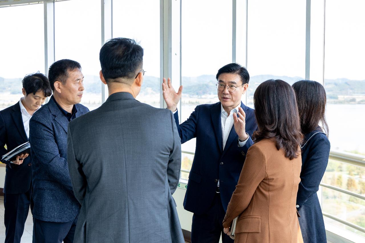 금강미래체험관 현장 방문